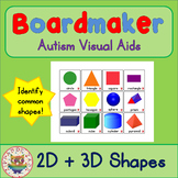 2D / 3D Shapes (UK) - Visual Aids for Autism