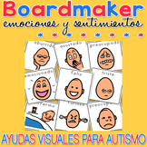 Emociones y sentimientos - Boardmaker SPANISH Visual Aids for Autism SPED