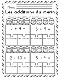 Worksheets for Vétéran sur le thème littératie et en mathématiques FRENCH