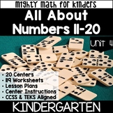 Kindergarten Math Curriculum UNIT 4 COUNTING NUMBERS 11-20