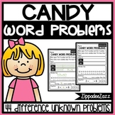 Addition Word Problems to 10 DIFFERENCE UNKNOWN