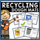 Earth Day Recycling Play Dough Mats, Fine Motor Sensory STEM Center Activities